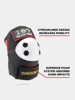 187 Killer Pads Schützer Adult Six Pack Set Caballero