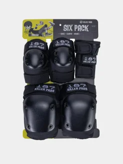 187 Killer Pads Schützer Adult Six Pack Set