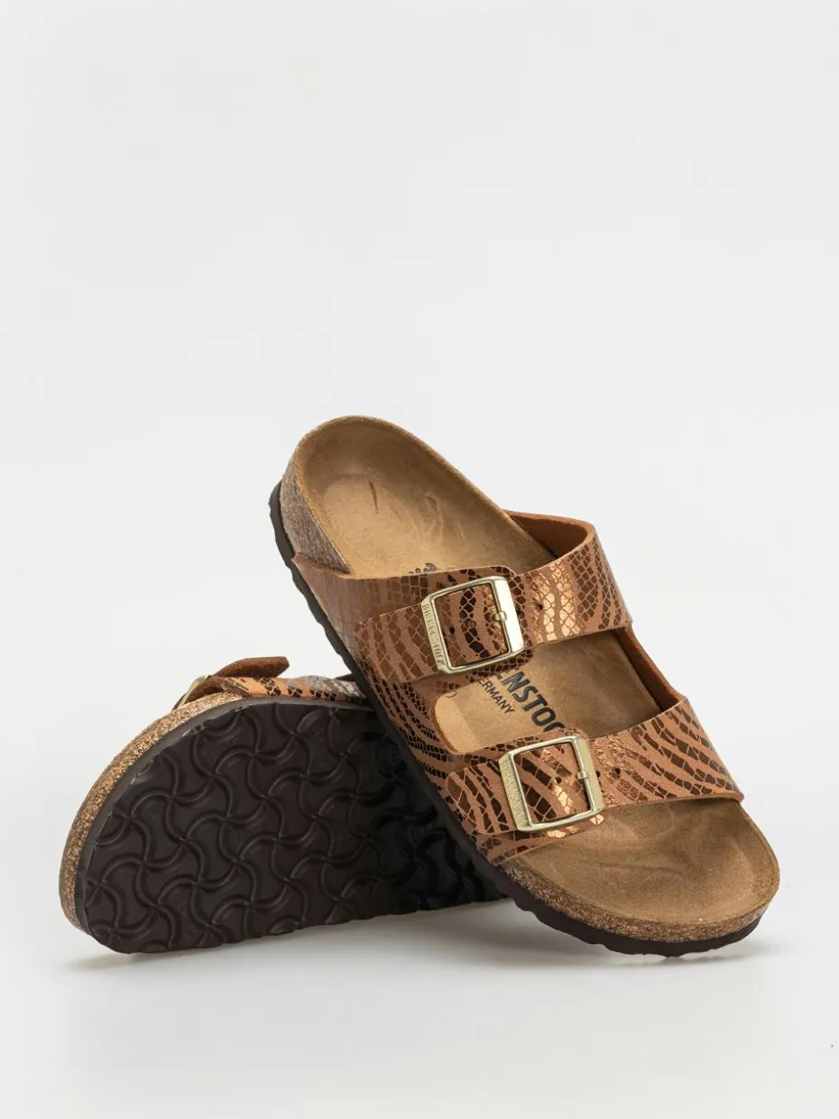 Birkenstock Arizona Animal Print Narrow Wmn Flip Flops