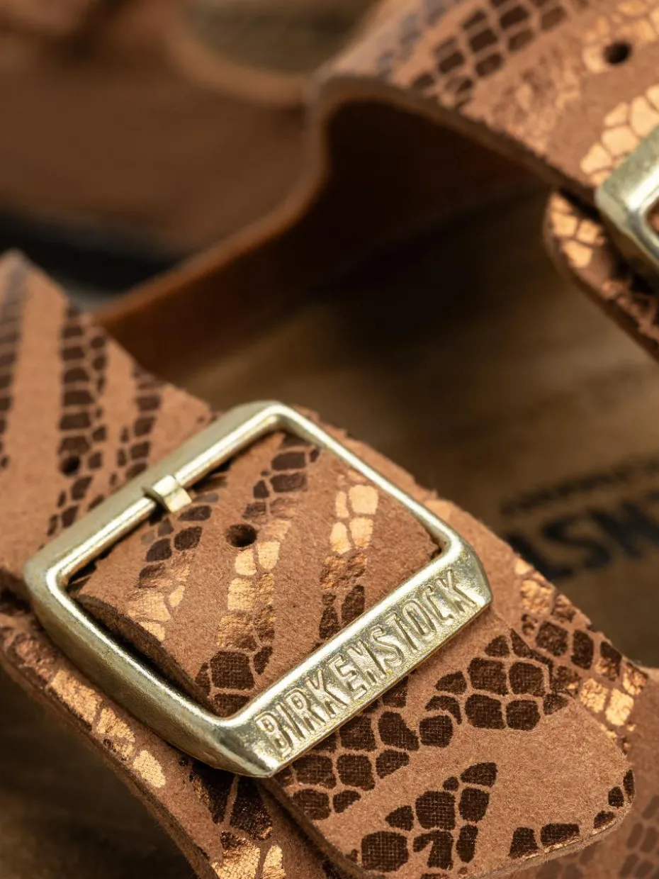 Birkenstock Arizona Animal Print Narrow Wmn Flip Flops