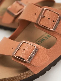 Birkenstock Arizona Birko Flor Nubuck Narrow Wmn Flip Flops