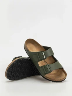 Birkenstock Arizona Natural Leather Regular Flip Flops