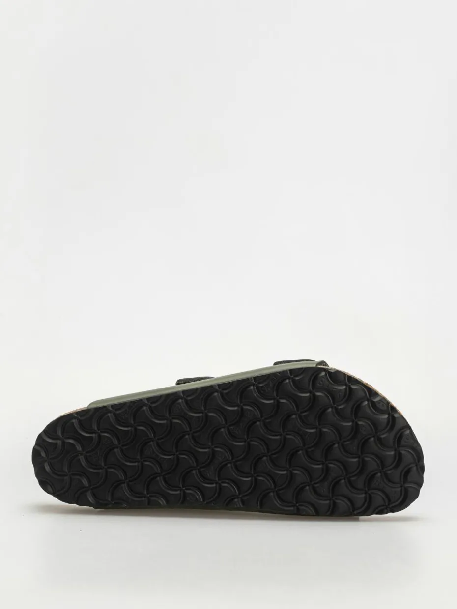 Birkenstock Arizona Natural Leather Regular Flip Flops