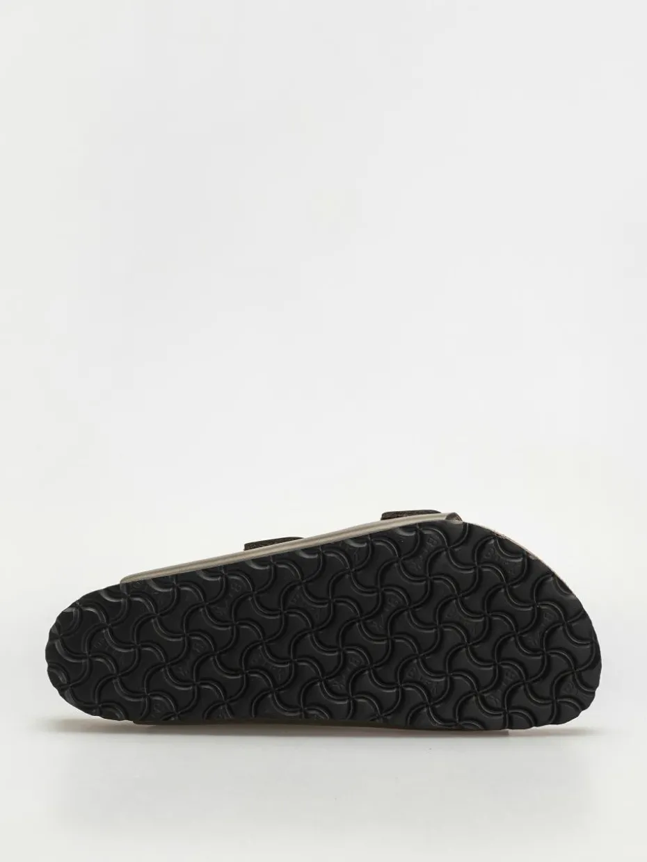 Birkenstock Arizona Natural Leather Regular Flip Flops