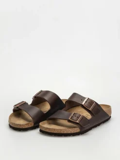 Birkenstock Arizona Oiled Leather Regular Flip Flops