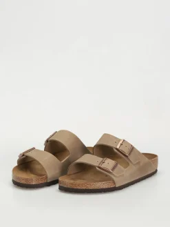 Birkenstock Arizona Oiled Leather Regular Flip Flops