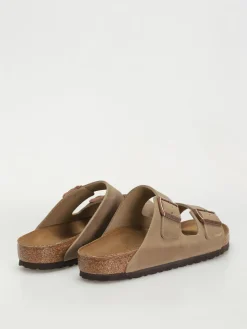 Birkenstock Arizona Oiled Leather Regular Flip Flops