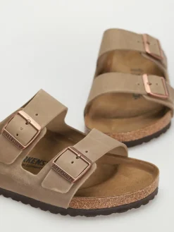 Birkenstock Arizona Oiled Leather Regular Flip Flops