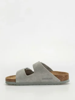 Birkenstock Arizona Suede Leather Narrow Wmn Flip Flops