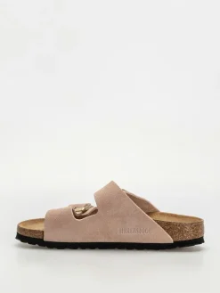 Birkenstock Arizona Suede Leather Narrow Wmn Flip Flops