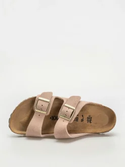 Birkenstock Arizona Suede Leather Narrow Wmn Flip Flops
