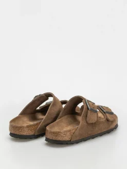 Birkenstock Arizona Suede Leather Narrow Wmn Flip Flops