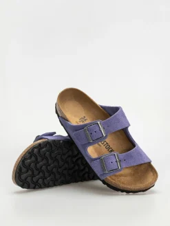 Birkenstock Arizona Suede Leather Narrow Wmn Flip Flops