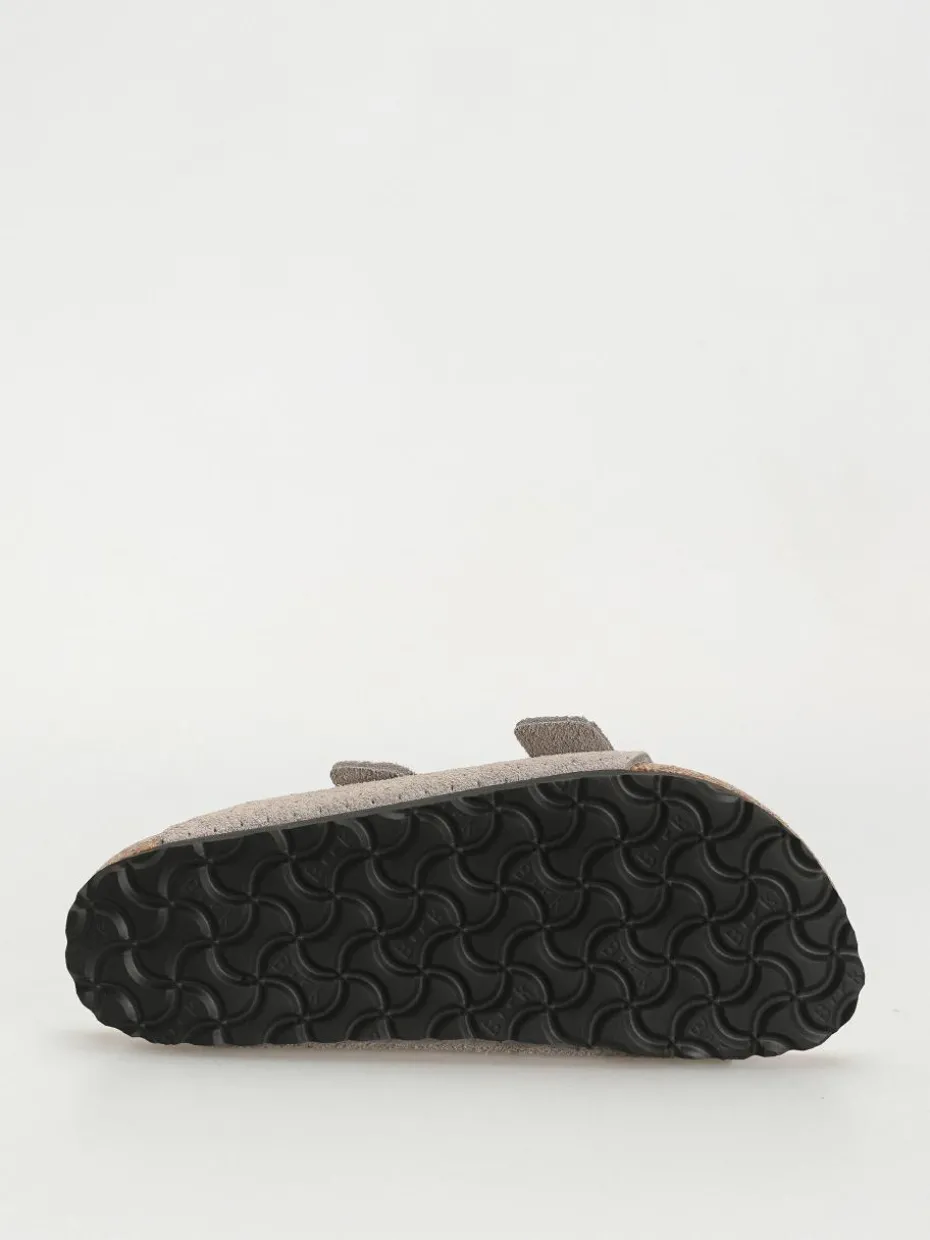 Birkenstock Arizona Suede Embossed Narrow Wmn Flip Flops