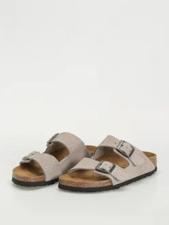 Birkenstock Arizona Suede Embossed Narrow Wmn Flip Flops