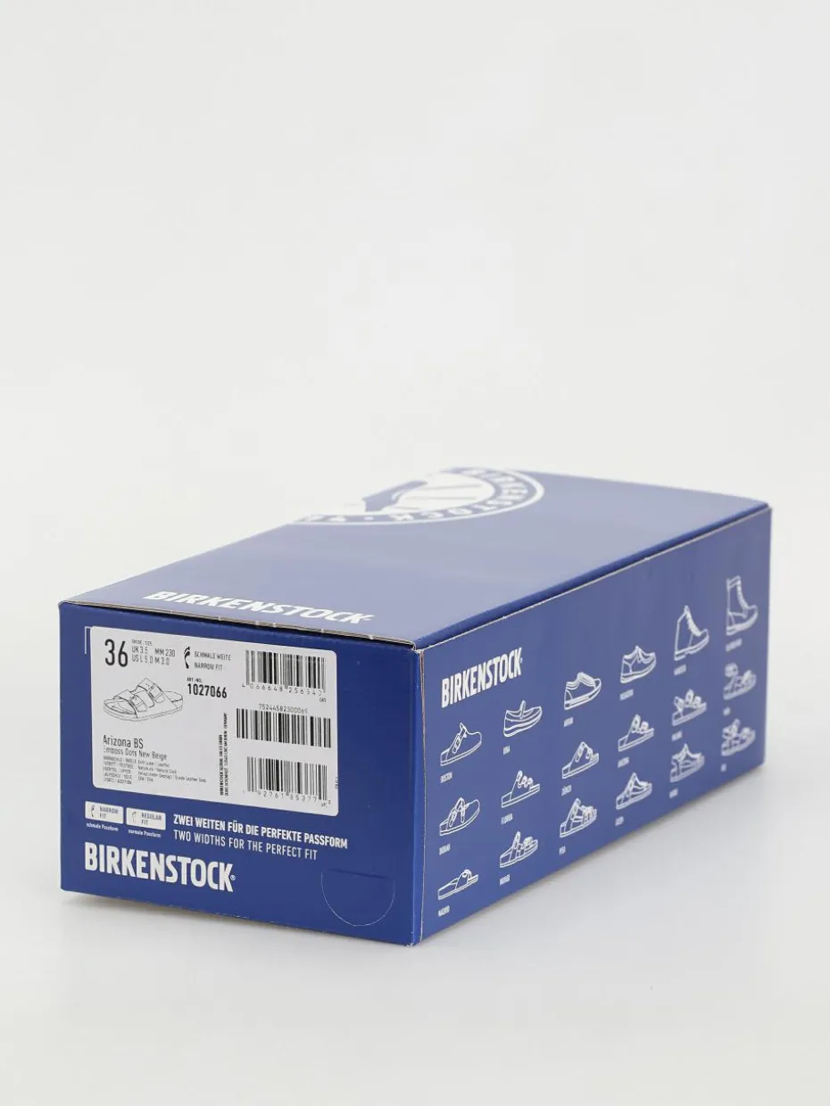 Birkenstock Arizona Suede Embossed Narrow Wmn Flip Flops