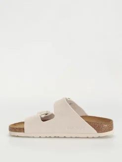 Birkenstock Arizona Suede Leather Narrow Wmn Flip Flops