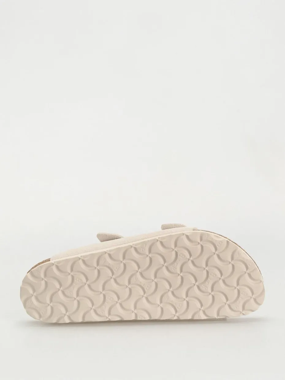 Birkenstock Arizona Suede Leather Narrow Wmn Flip Flops