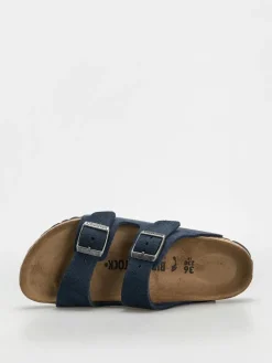 Birkenstock Arizona Suede Leather Narrow Wmn Flip Flops