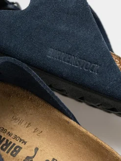 Birkenstock Arizona Suede Leather Narrow Wmn Flip Flops