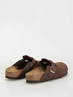 Birkenstock Boston Oiled Leather Narrow Wmn Flip Flops