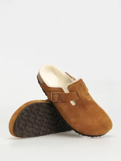 Birkenstock Boston Suede Leather Narrow Flip flops Wmn