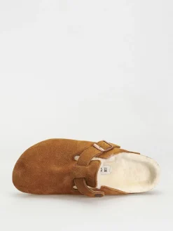 Birkenstock Boston Suede Leather Narrow Flip flops Wmn