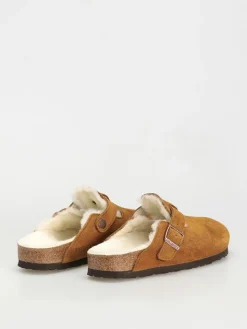 Birkenstock Boston Suede Leather Narrow Flip flops Wmn