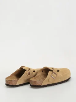 Birkenstock Boston Suede Leather Narrow Wmn Flip Flops