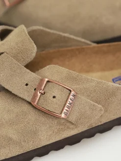 Birkenstock Boston Suede Narrow Sandalen Wmn