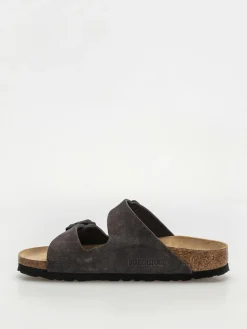 Birkenstock Flip Flops Arizona Suede Leather Narrow Wmn