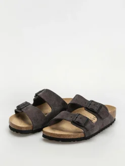 Birkenstock Flip Flops Arizona Suede Leather Narrow Wmn