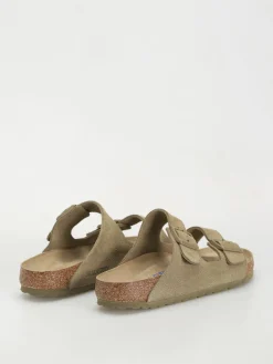 Birkenstock Flip Flops Arizona Suede Leather Regular