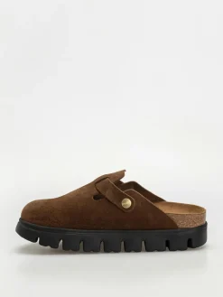 Birkenstock Flip Flops Boston Chunky Suede Narrow Wmn