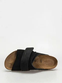Birkenstock Flip Flops Kyoto Nubuck Suede Leather Regular