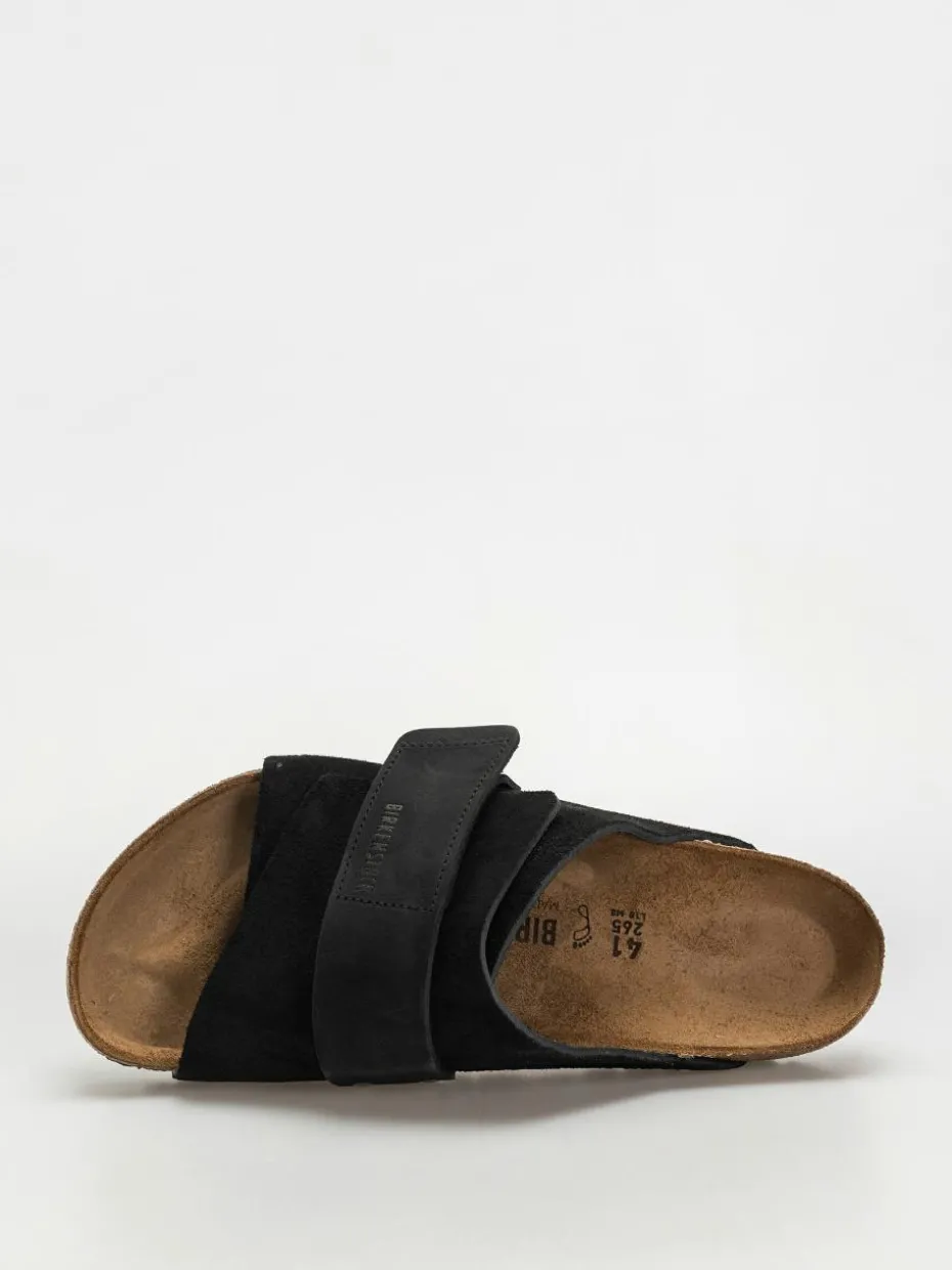 Birkenstock Flip Flops Kyoto Nubuck Suede Leather Regular