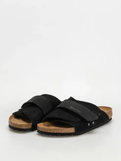 Birkenstock Flip Flops Kyoto Nubuck Suede Leather Regular