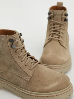 Birkenstock Highwood Lace Mid Suede Leather Narrow Wmn Schuhe