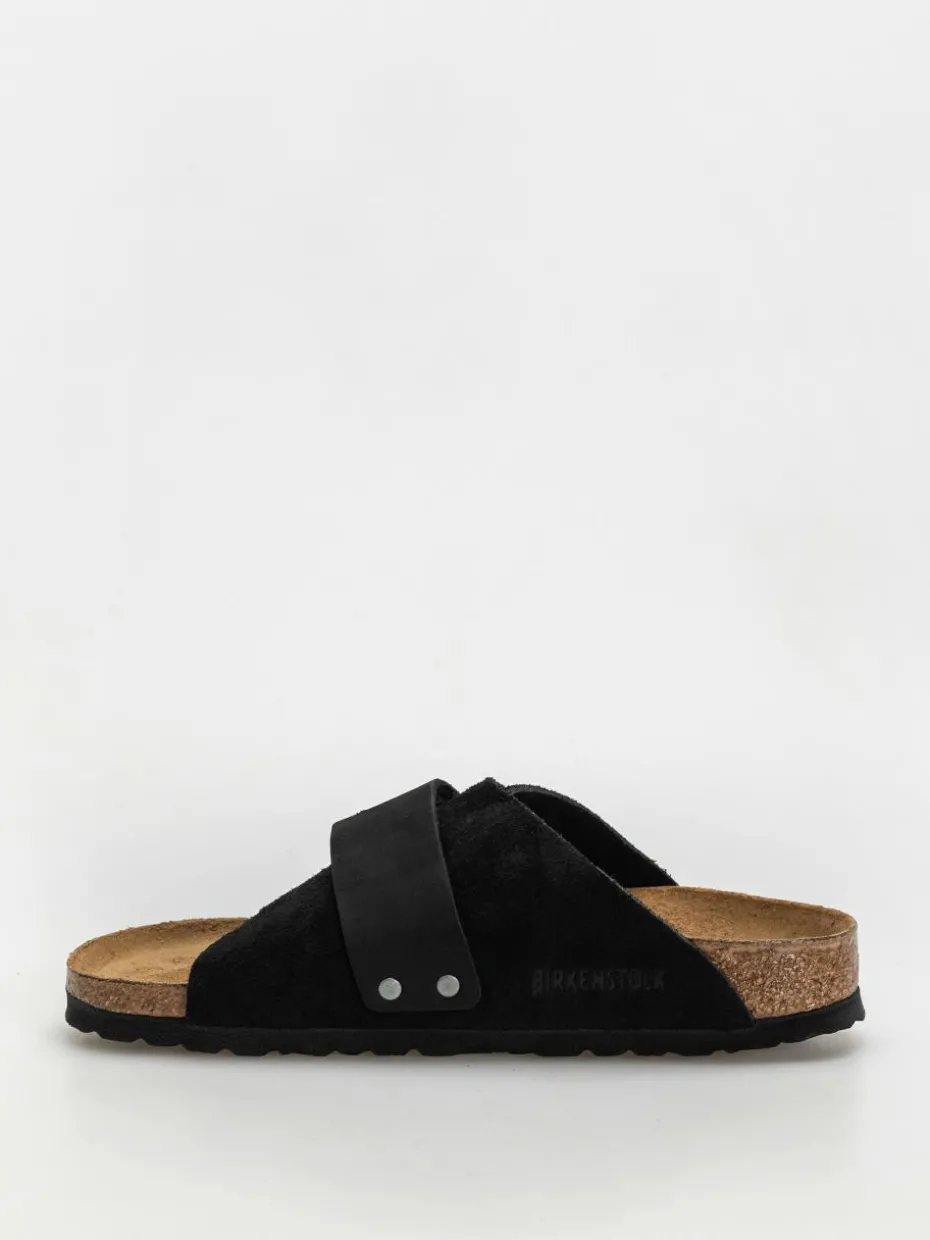 Birkenstock Kyoto Nubuck Suede Leather Narrow Wmn Flip Flops