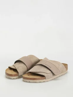 Birkenstock Kyoto Nubuck Suede Leather Narrow Wmn Flip Flops