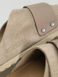 Birkenstock Kyoto Nubuck Suede Leather Narrow Wmn Flip Flops