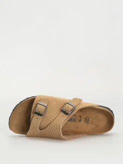 Birkenstock Zurich Suede Embossed Narrow Wmn Flip Flops