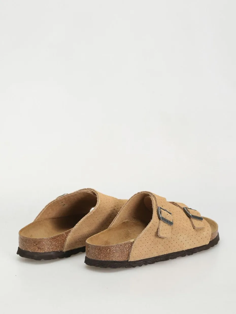 Birkenstock Zurich Suede Embossed Narrow Wmn Flip Flops