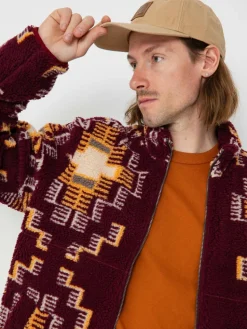 Brixton Arctic Fleece Mock Neck Jacke