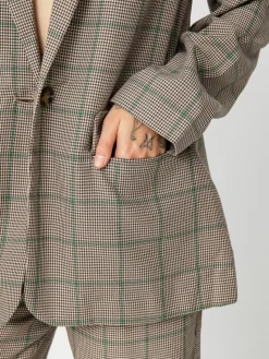 Brixton Axl Oversized Blazer Jacke Wmn