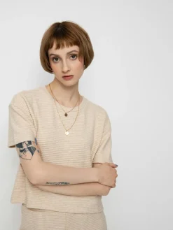 Brixton Bandera Boxy Top T-shirt Wmn