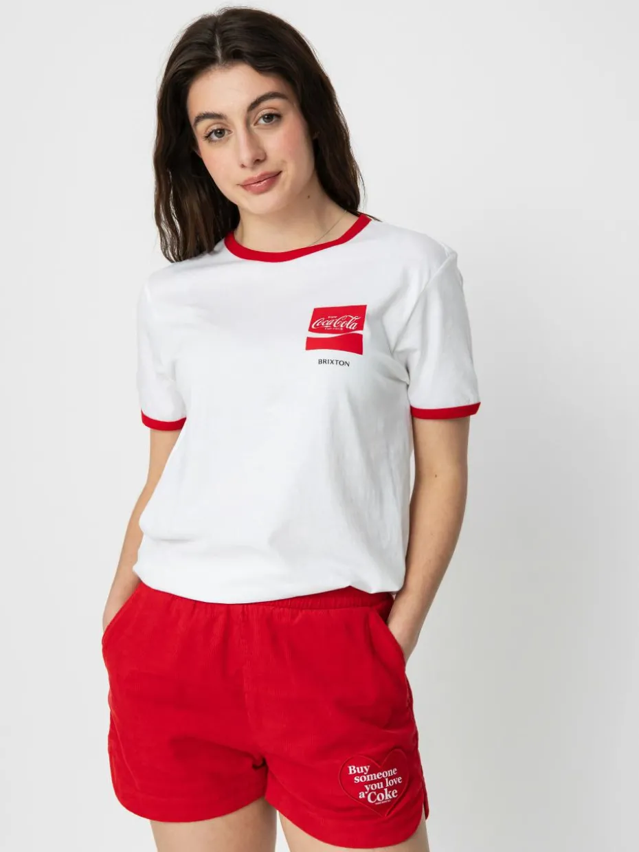 Brixton Coca-Cola Good Day Ringer T-shirt Wmn