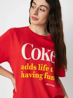 Brixton Coca-Cola Having Fun Vintage T-shirt Wmn