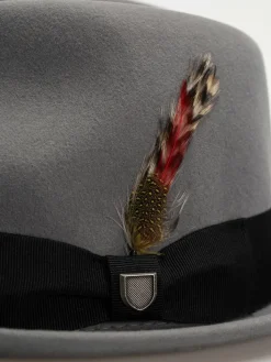 Brixton Gain Fedora Hut/Schibermütze