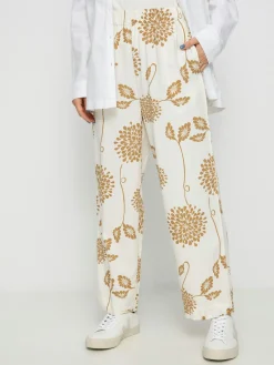 Brixton Garden Floral Crop Hose Wmn